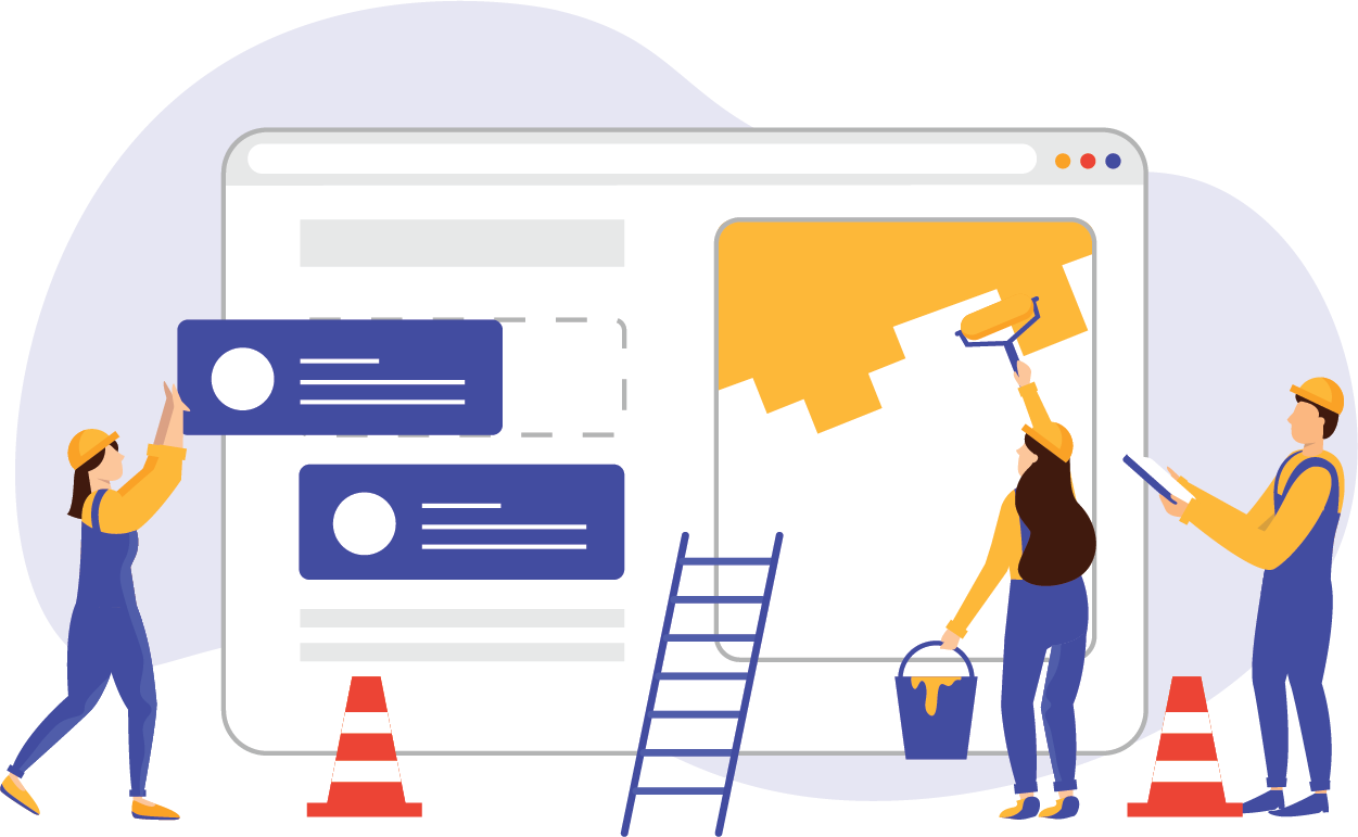 Page under construction illustration